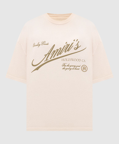 Бежевая футболка QUALITY GOODS
