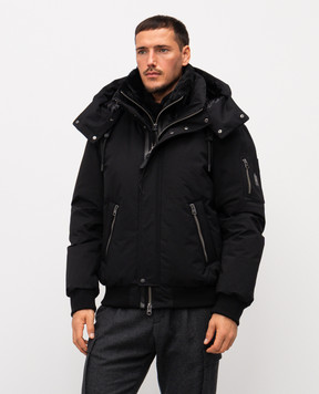 Mackage Чорна пухова куртка Iker з емблемою IKER