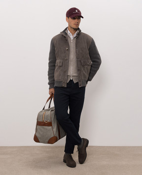 Brunello Cucinelli Кардиган бежевого цвета из кашемира M2200106