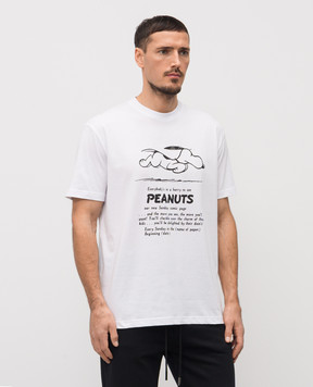 Iceberg Біла футболка з принтом F0446325