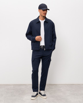 Enrico Mandelli Біла футболка з гравіюванням логотипа 3K027A6035