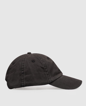 Stone Island Черная кепка с вышивкой логотипа L2S159100007S0106