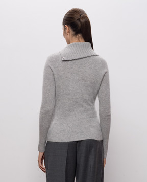 Max Mara Sportmax Серый джемпер BOA из шерсти SPXBOA