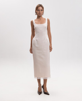 Magda Butrym Платье миди с кружевом DRESS19112726