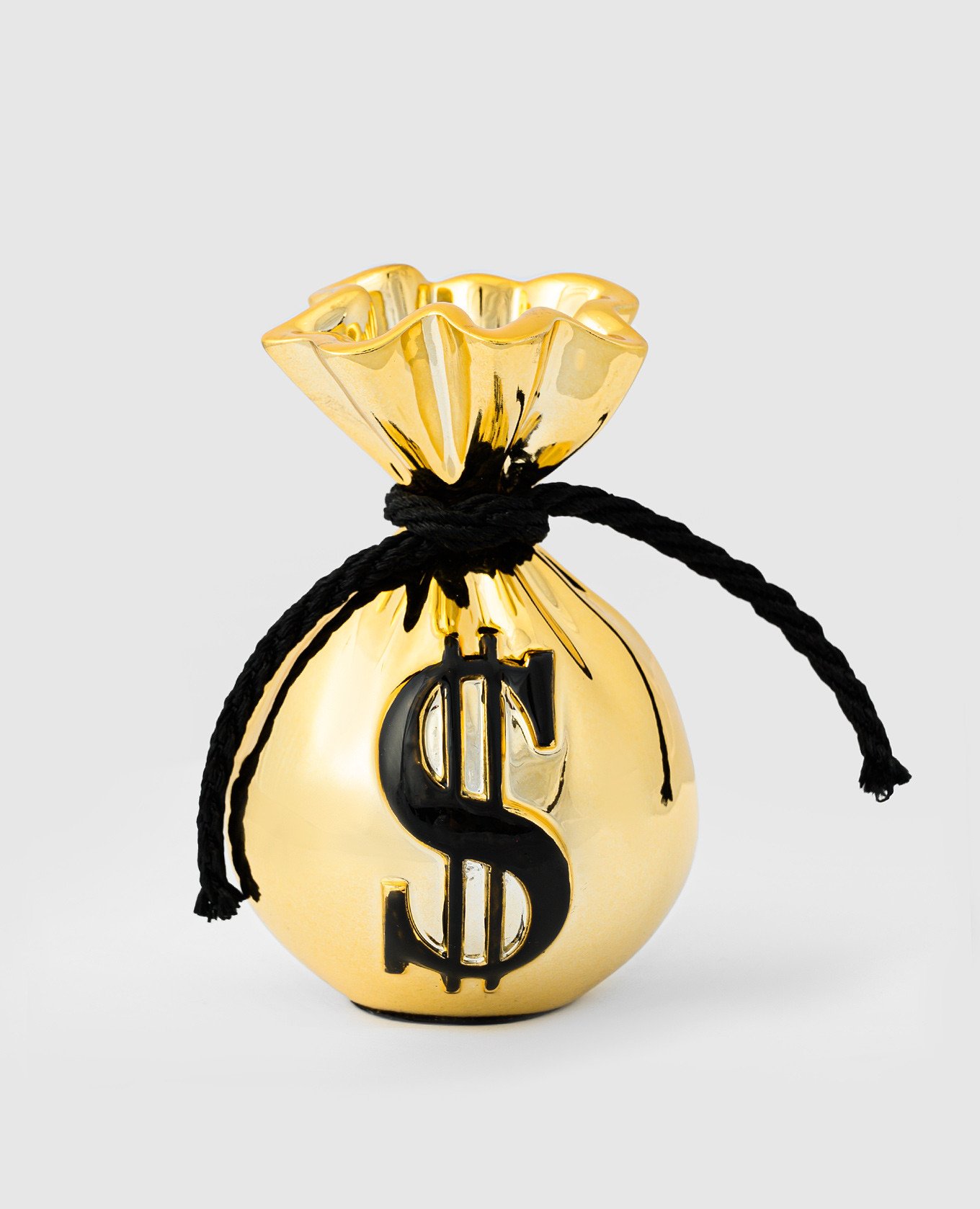 Золотистая статуэтка MONEY BAG