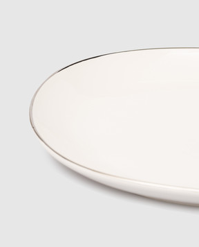 Geminiano Cozzi 1765 Белое фарфоровое овальное блюдо Ducale LGCFL20459071