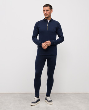 Stefano Ricci Синій джемпер з вовни M6H5300050WPA01T