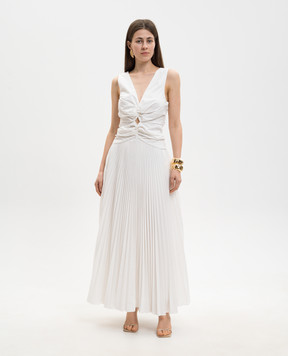 Simkhai Біла сукня з плісуванням 2261040T