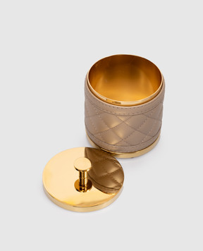 Giobagnara Коричневий шкіряний органайзер Alghero Diamonds BSSBPTGOLDRV105