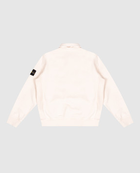 Stone Island Дитячий бежевий світшот з коміром-поло L2S166100012S0A2014