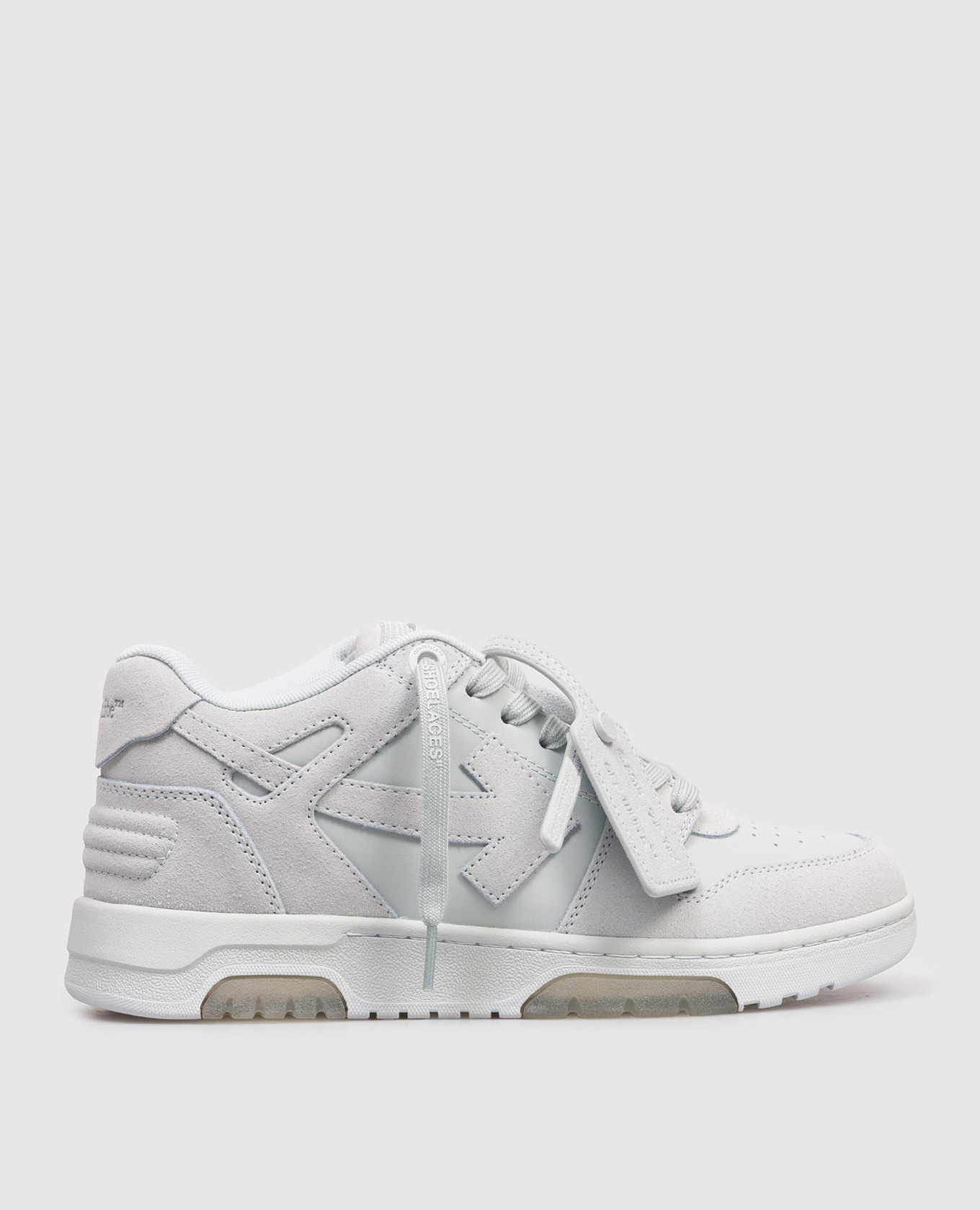 Голубые замшевые кроссовки Out Of Office