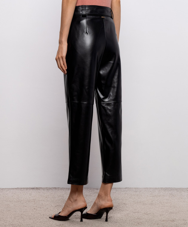 Twinset Чорні штани з поясом 262TP2051 зображення 4