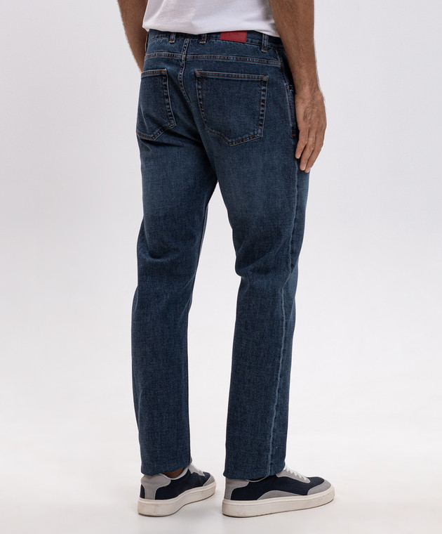 ISAIA Синие джинсы PND002DJ140 изображение 4