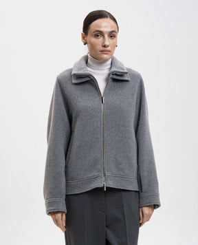 Peserico Сіра куртка з вовною і кашеміром S210323195C