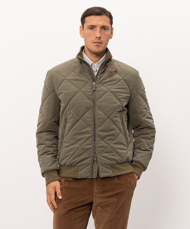 Canali Куртка цвета хаки SG03522O41122 изображение 3