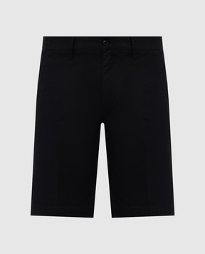 Cashmere&Whiskey Черные шорты из хлопка 0276109345