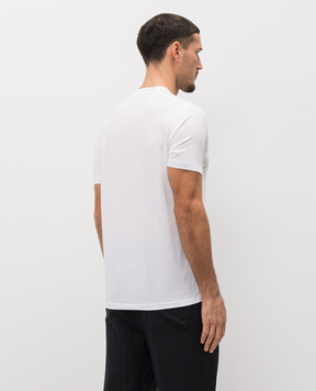 Tom Ford Біла футболка з монограмою JCS004JMT012