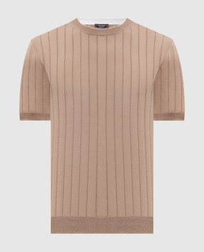 Peserico Коричневая футболка R59491F189173R