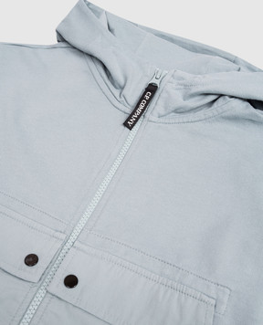 C.P. Company Детская голубая спортивная куртка CUF01VLCC021014