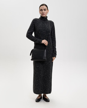 The Row Сіра сукня Melani з кашеміру 10423Y632