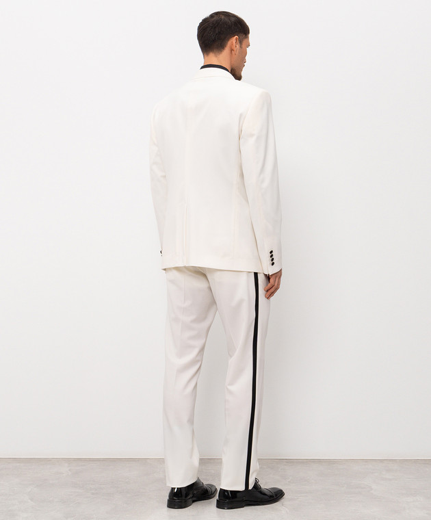 Dolce&Gabbana Костюм Martini з вовни і шовку кольору айворі GK030TGK255 зображення 4