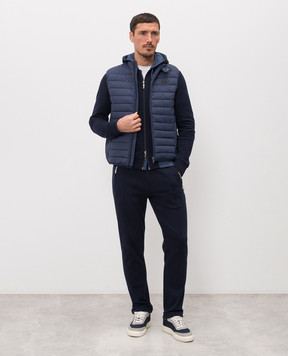 Doriani Cashmere Сині спортивні штани 840PANTTAZF1853J29