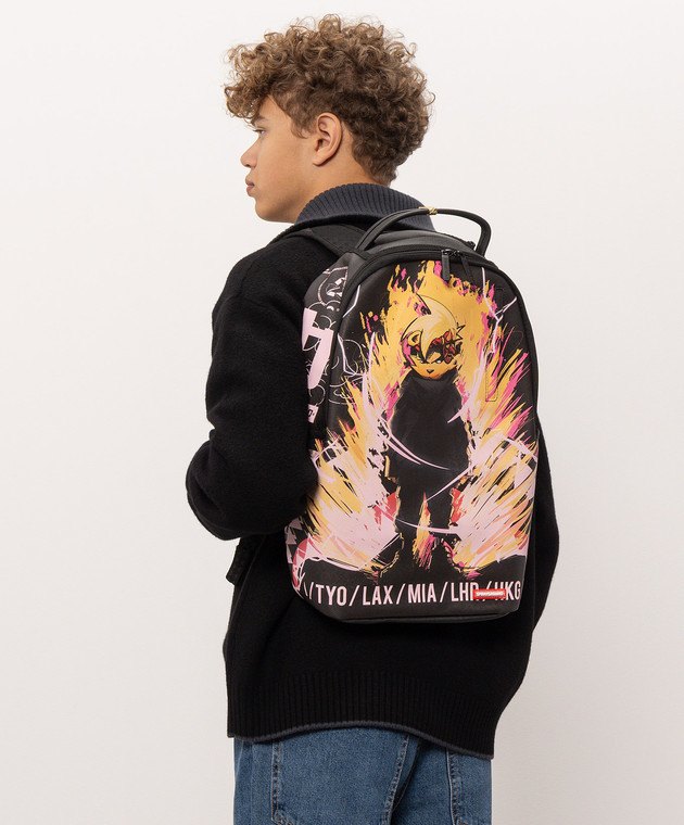 Sprayground Детский черный рюкзак DRAGON BEAR SHOCKWAVE 910B8617NSZ изображение 2
