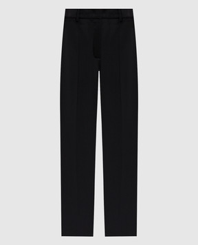 Max Mara Weekend Чорні штани CANON з вовни WKDCANON