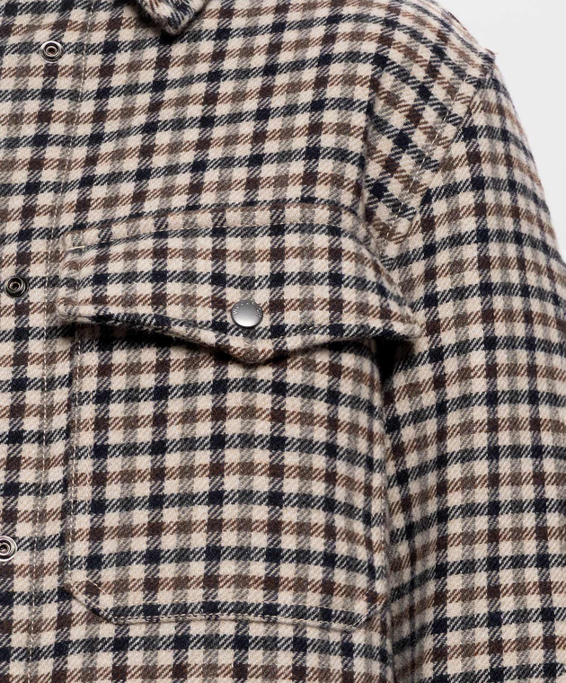 Woolrich Пухова куртка в клітинку CFWWOS2028FRUT3046 зображення 5