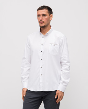 Florentino Белая рубашка с эмблемой 225732524812