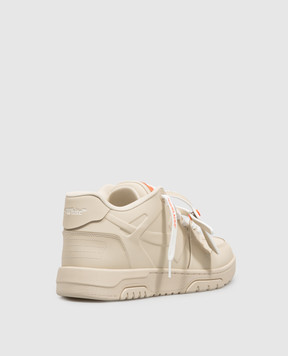 Off-White Бежевые кроссовки Out of Office Molded OF05732272