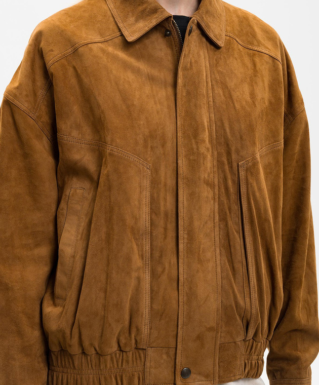 ARMA Коричневая замшевая куртка Frederica 005L26102402 изображение 5