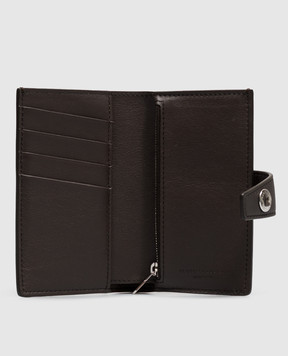 Brunello Cucinelli Коричневе шкіряне портмоне MWZNBU439