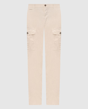 Peserico Бежеві карго з нашивкою логотипа R54727T23D00800
