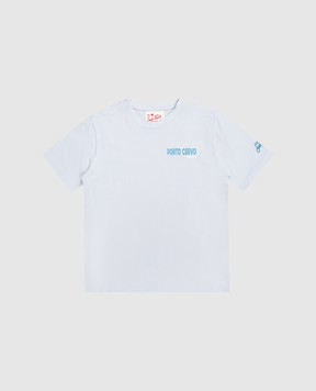 MC2 SAINT BARTH Дитяча блакитна футболка Portlend PRL000102310L