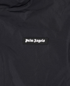 Palm Angels Детская черная куртка с принтом логотипа F6PAJBPF007