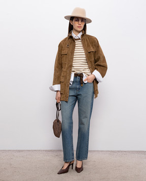 Brunello Cucinelli Синие джинсы MA095P5758