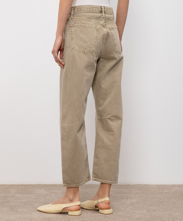 CITIZENS OF HUMANITY Бежевые джинсы Miro с логотипом 2149B1248 изображение 4