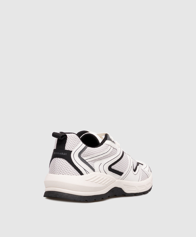 Trussardi Білі комбіновані кросівки N069S001003NMNS10L76 зображення 3