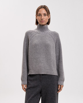 Allude Сірий светр з вовни та кашеміру 26517031