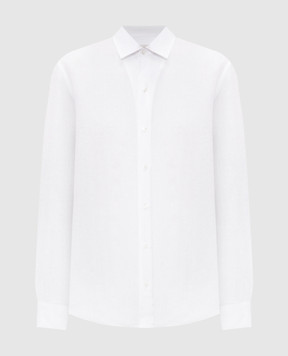 Agnona Біла сорочка з льону TD07U1YU3049