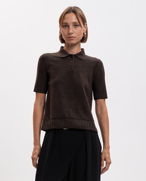 Twinset Коричневе поло 262LI3BBB