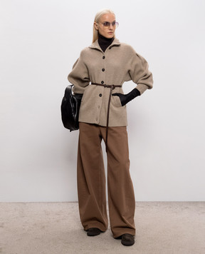 Brunello Cucinelli Коричневі джинсові палацо M0H81P4059