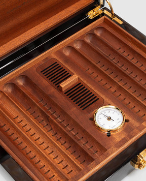 Stefano Ricci Коричневий х'юмідор для 8 сигар Opus X XBSG08MPO3BRW001