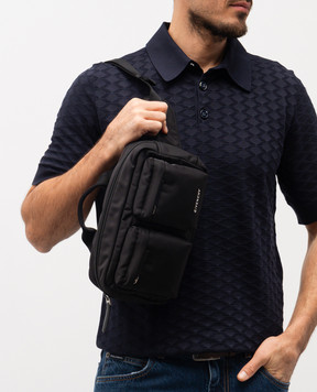 Givenchy Черная поясная сумка Essential BK50F8K1ZL
