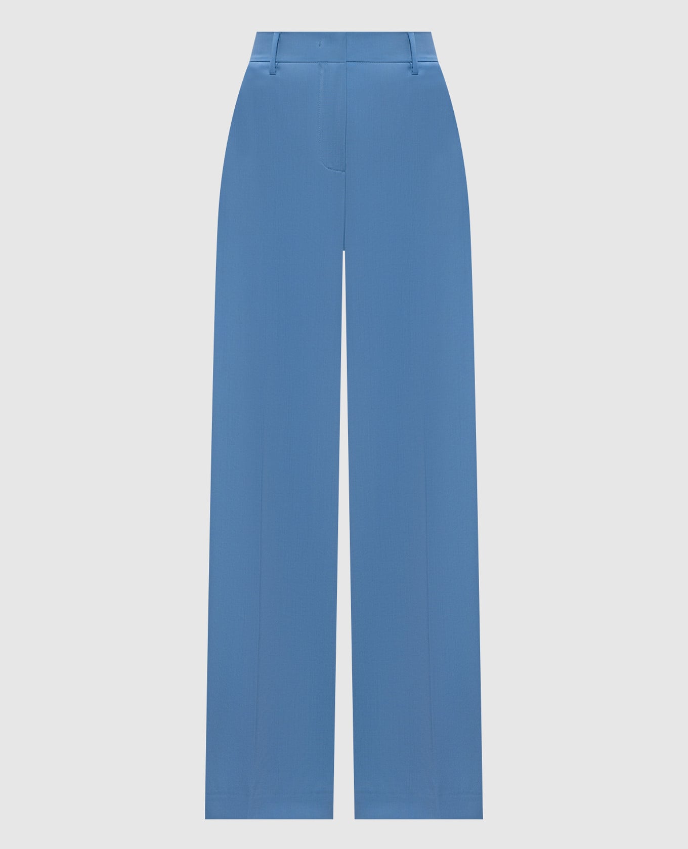 Голубые штаны WKDVISIVO из шерсти