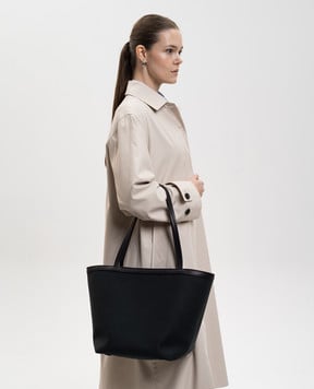 The Row Чорна сумка-тоут Park W1892W188L72