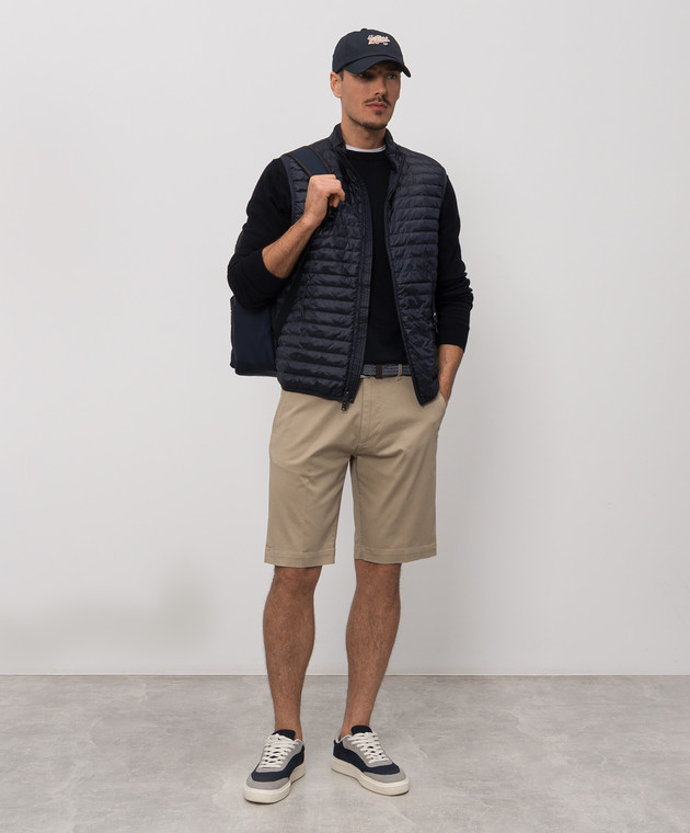 Woolrich Синій джемпер з вишивкою логотипа CFWOKN0331MRUF0787 зображення 2