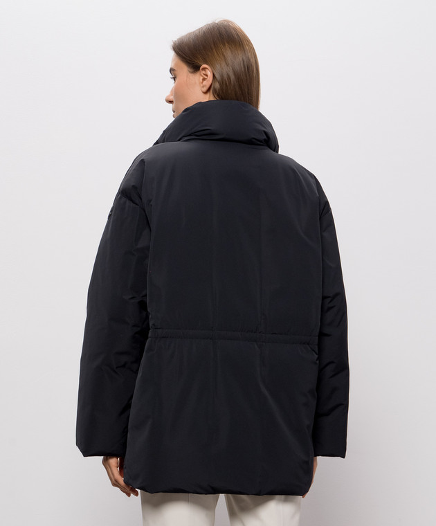 Moncler Черный пуховик Ideal L20931A001815996H изображение 4