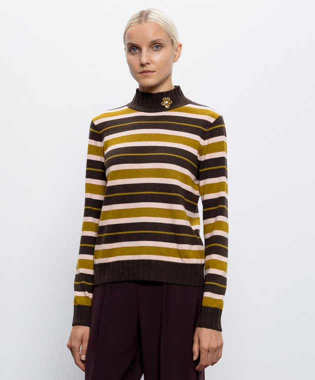 Twinset Гольф в полоску 262LI3BAA изображение 3